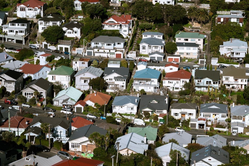 Rental homes bordering campus