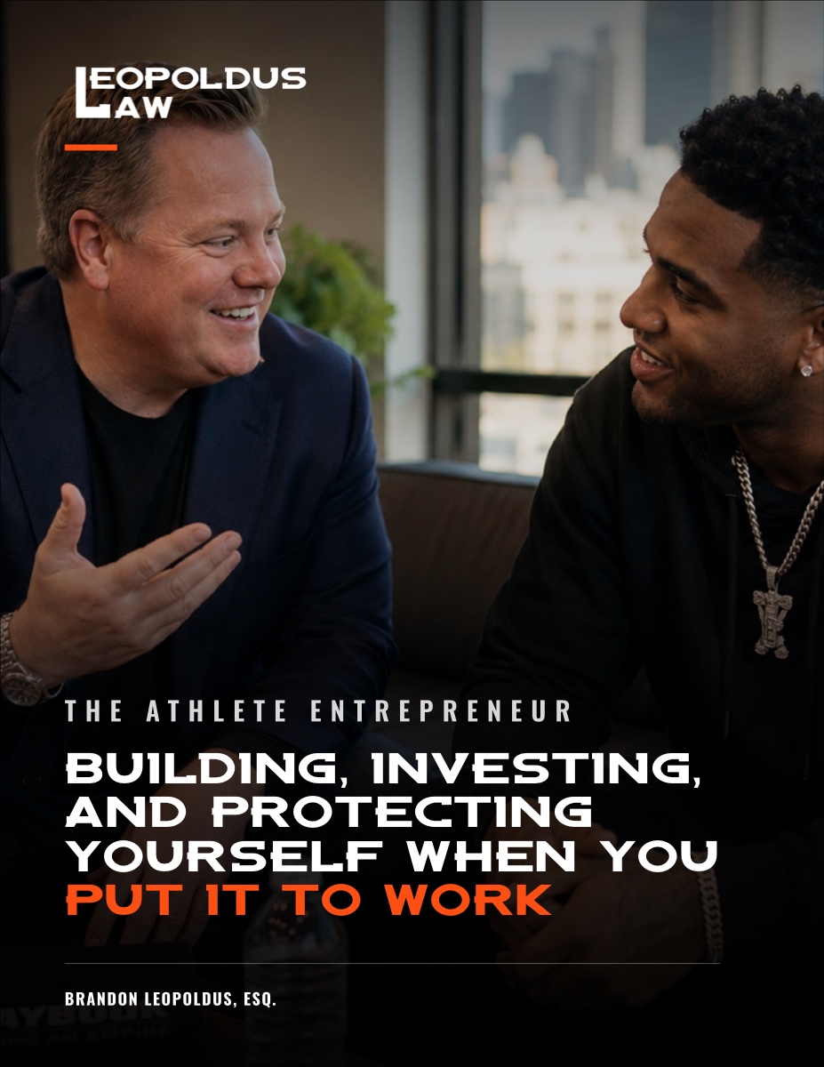 The Athlete Entrepreneur playbook cover